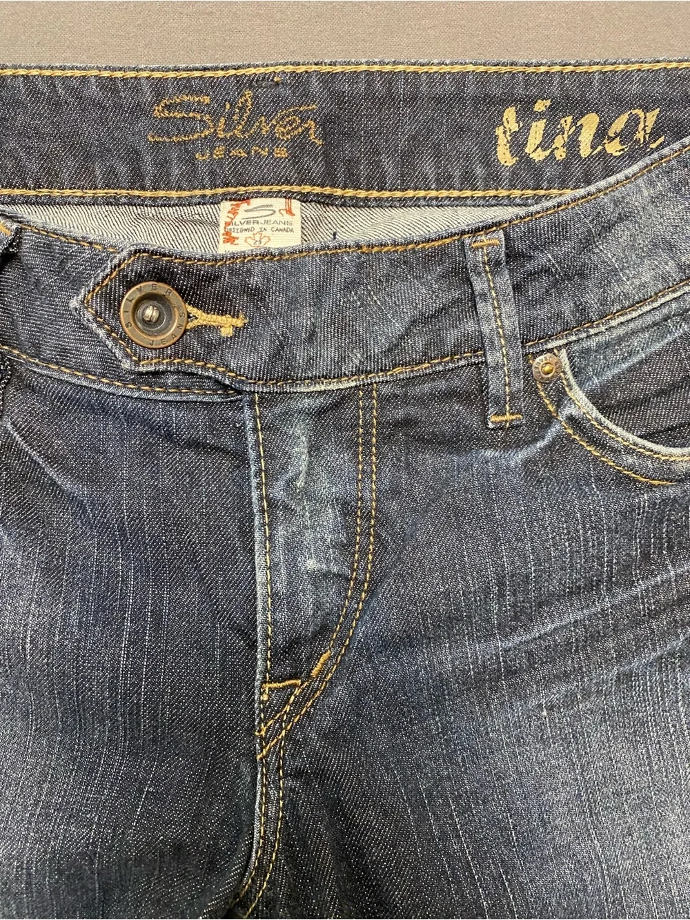 Silver Jeans Women’s Tina Medium Blue Bootcut Jeans Size 29/35